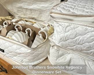 Johnson Brothers Snowhite Regency Dinnerware Set second image