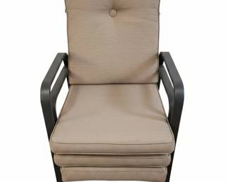 Outdoor Patio Armchair with Cushions