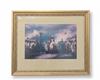 George Washington Crossing the Delaware Print
