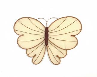 Vintage Decorative Butterfly Wall Art Set of second image
