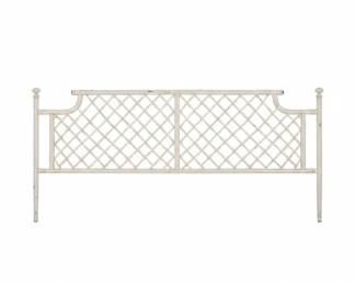 Vintage Rattan Headboard