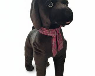 Vintage Black Labrador Dog Costume