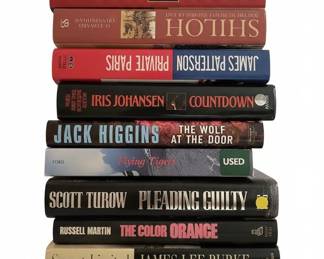 Collection of Hardcover Fiction Books