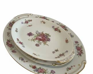 Dresdenia by Schumann China Serving Platter and Gravy Boat Set