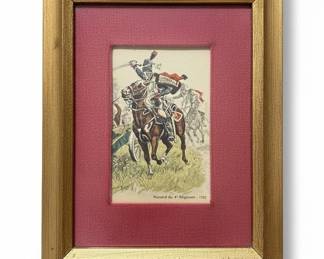 Hussard du e Rgiment Framed Print