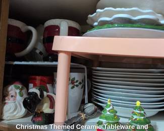 Christmas Themed Ceramic Tableware and Figurines
