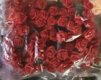 Assorted Craft Ribbons, Embellishments, and Floral Picks fourth image