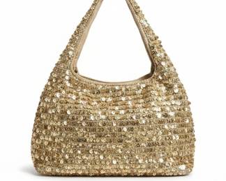 Assorted Womens Handbags Lot Including Crochet, Beaded, and Sequined Styles second image