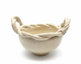 Kimberly Kobl Handmade Ceramic Basket Bowl