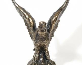 Bronze Eagle Statue