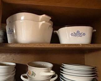 CorningWare Blue Cornflower Casserole Dishes and Mugs second image