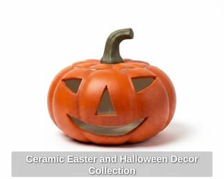 Ceramic Easter and Halloween Decor Collection second image