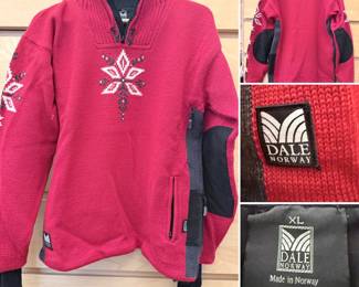 Dale of Norway "Nordic Snowflake" Wool Sweater