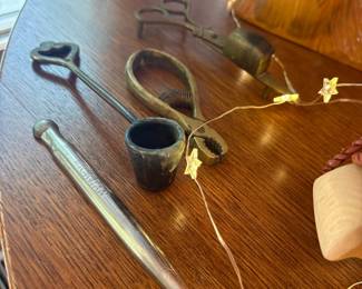 Victorian Tobacco Tamping and Lighting Tools Set with WICKMAN Tamper