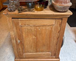 Antique Pine Cabinet