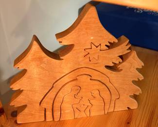 Wooden Nativity Scene Puzzle