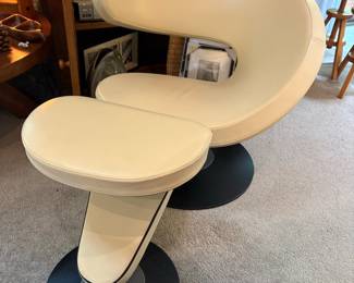 Varier Peel Lounge Chair and Ottoman by Olav Eldøy