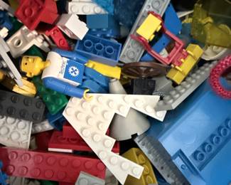 Assorted LEGO Technic Building Blocks
