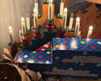 Wooden Christmas Candle Bridge