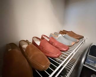 Men's Leather Driving Moccasins Collection