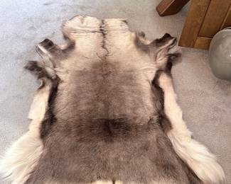 Genuine Reindeer Hide Rug