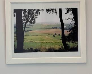 Framed Landscape Photograph