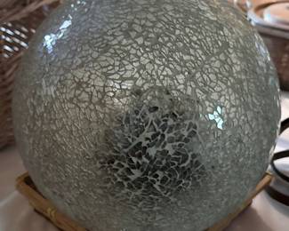 Mosaic Glass Orb