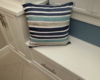 Nautica Sailor Harbor Navy Decorative Pillow