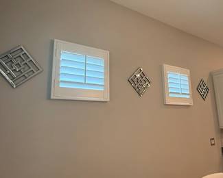 Geometric Mirrored Wall Art second image