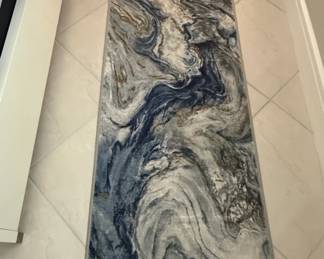 Luxe Weavers Marble Abstract Runner Rug