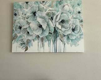 Teal Harmony II by Carol Robinson Canvas Print
