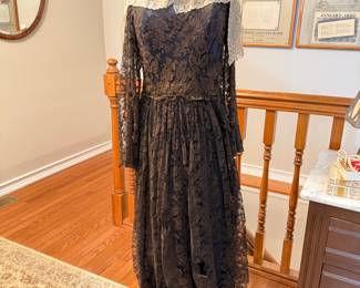 Victorian Era Dress on Dressform