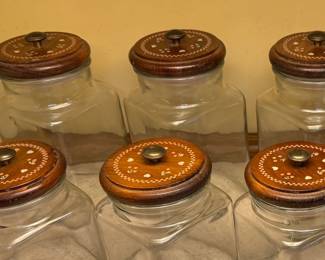 VTG Glass Canisters