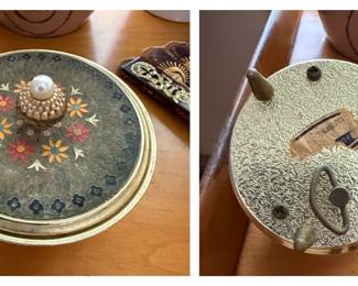 Vintage Music Trinket Box