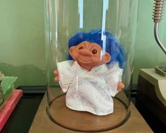 Vintage Angel Troll Doll - Glenda Goodheart