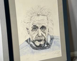 "I had no Idea' Albert Einstein Artist's Proof signed & numbered D. Fernandez