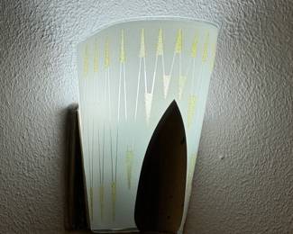 Vintage MCM Sconce (x2)