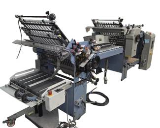 Stahl B20 Pile Feed Paper Folder Featuring An 8 Page Unit