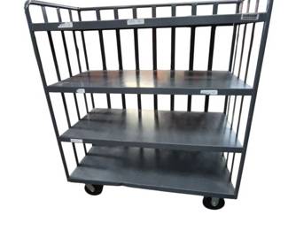 Durham Open Portable Shelf Truck