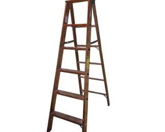 Warner 6ft Wooden Step Ladder