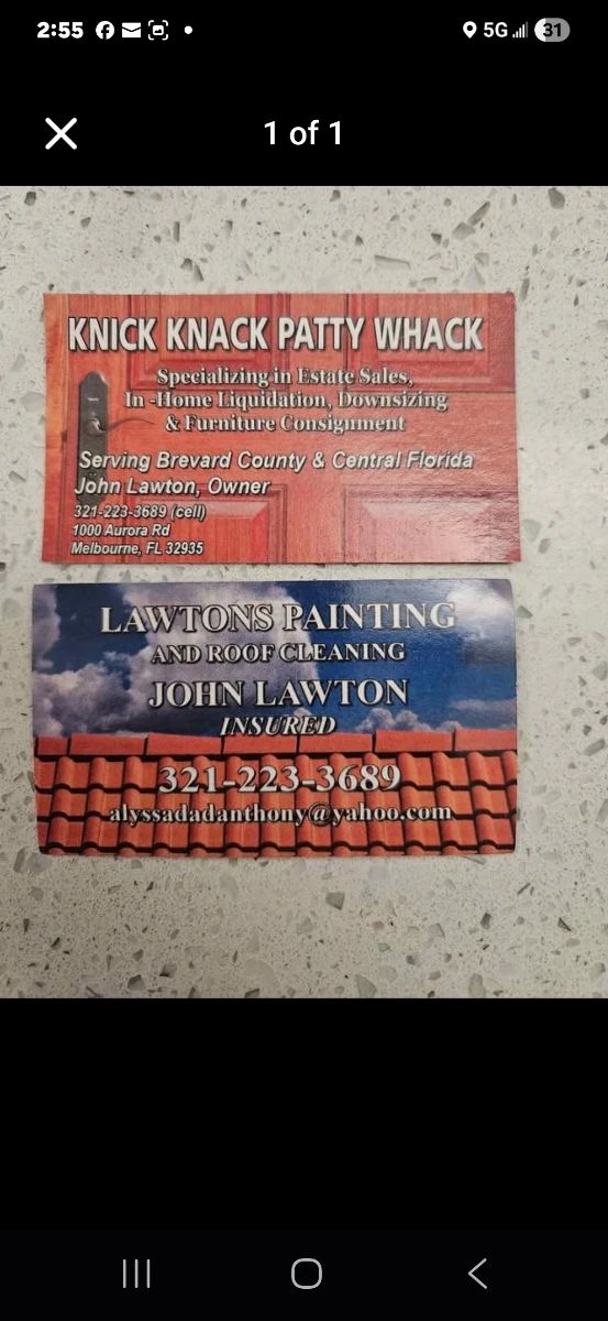 Here's a flashback from my past one of my first double-sided business cards for both of our businesses,
