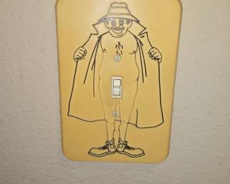 1970s light switch cover