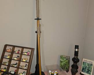 Katana sword with base and case