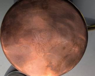 Paul Revere Ware Copper Stainless Steel Saucepan with Lid third image