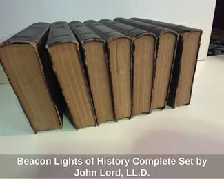 Beacon Lights of History Complete Set by John Lord, LL.D. fifth image