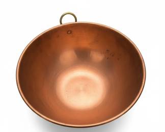 Bazaar de la Cuisine Inc. Copper Mixing Bowl