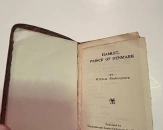 Little Leather Library Shakespeare Collection The Tempest Hamlet Knickerbocker Publisher fifth image