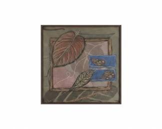 Sarah Van Beckum Original Mixed Media Botanical Art second image