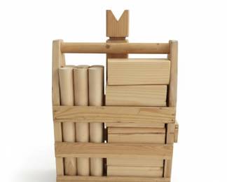 Wooden Kubb Game Set