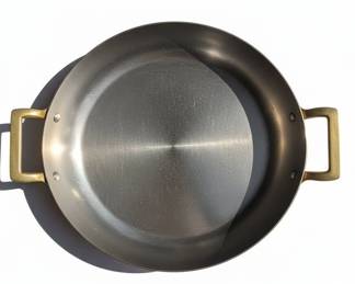 Mauviel Copper Braiser Pan with Lid